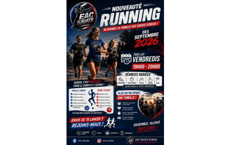 Running à Évreux : l'EAC Savate lance sa nouvelle section dès septembre 2026